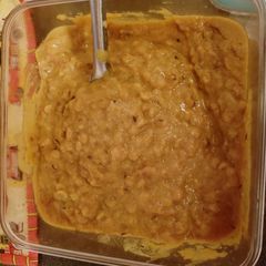 Split chickpea soup A picture of Split chickpea soup.