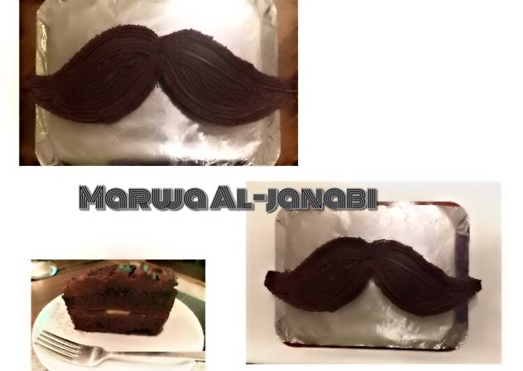 ÙƒÙŠÙƒØ© Ø§Ù„Ø´Ù†Ø¨ Moustache Cake Ø¨Ø§Ù„ØµÙˆØ± Ù…Ù† Marwa Al Janabi ÙƒÙˆÙƒØ¨Ø§Ø¯