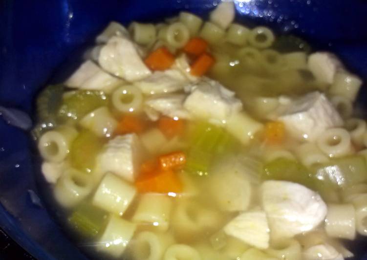 The BEST of chicken noodle soup
