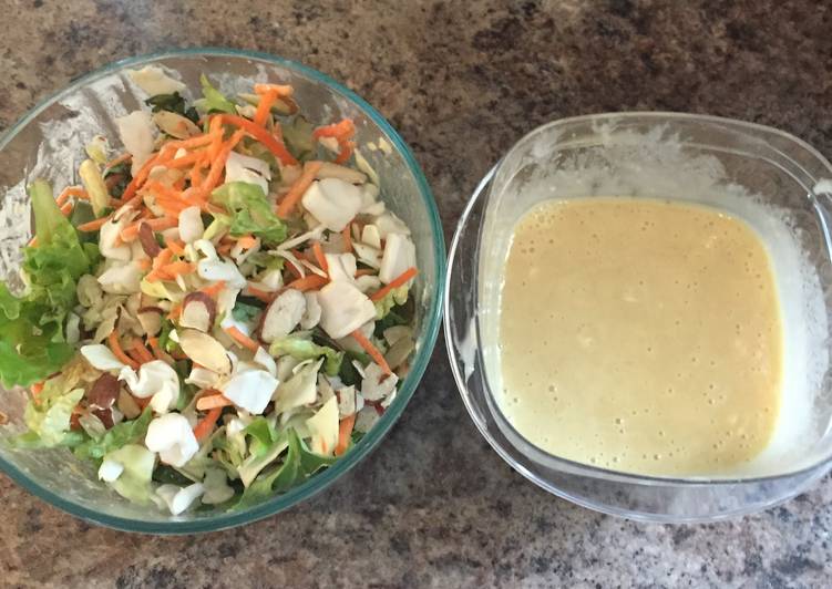 Recipe of Super Quick Homemade Applebee&#39;s Oriental Chicken Salad Dressing