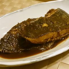 A picture of Flounder with Roe Simmer.