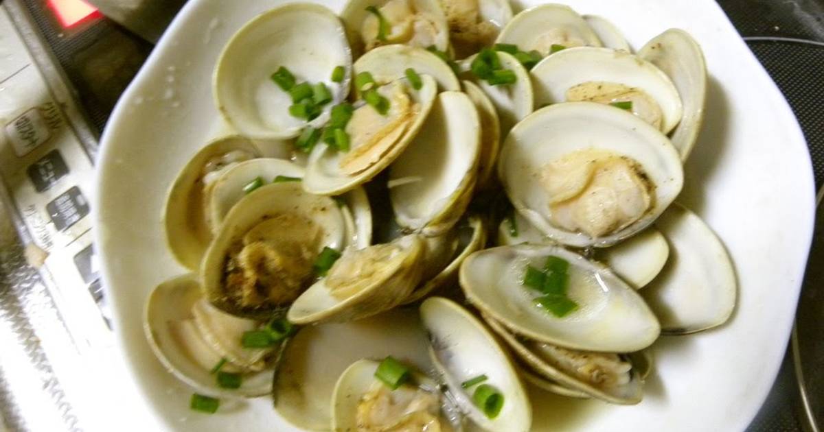 Butter & Sake Steamed Clams Recipe by cookpad.japan Cookpad