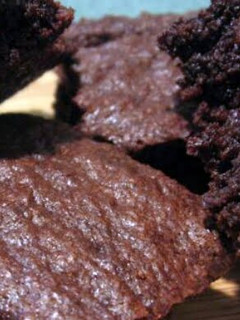 A picture of fudge brownies.