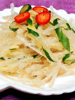 涼拌寒天 的食譜成品照片