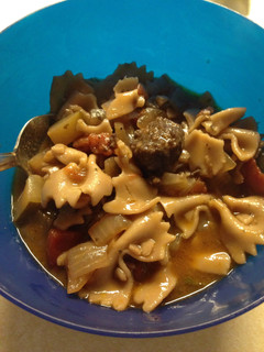 A picture of Sausage Soup.
