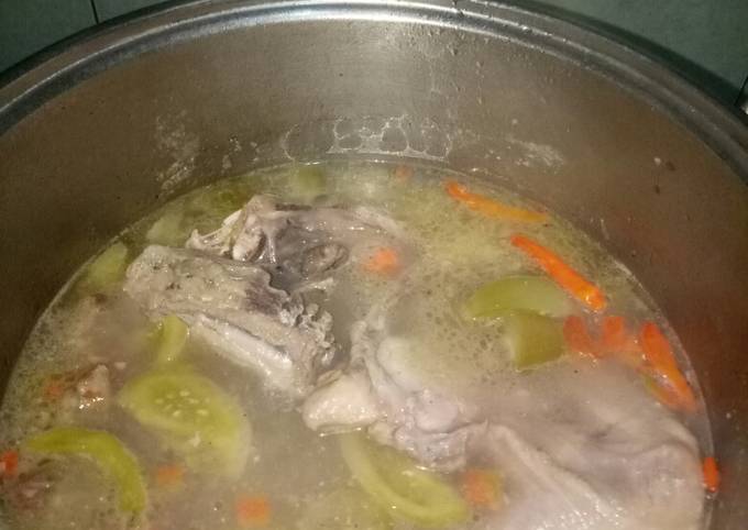 Garang asem ayam tanpa santan