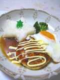 Japanese-Style Loco Moco Nutritious Tofu Burgers