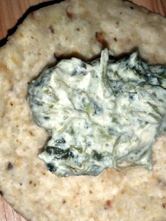 A picture of Bacon Ranch Spinach Dip.