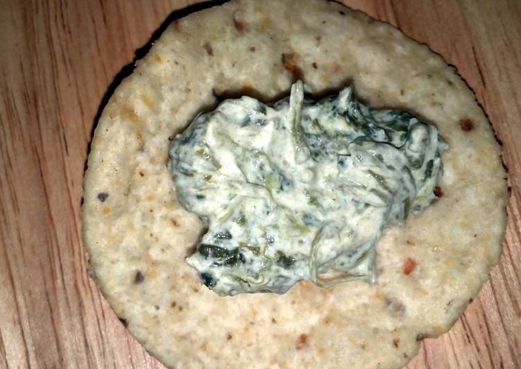 Recipe of Perfect Bacon Ranch Spinach Dip