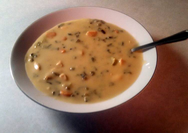 Easiest Way to Creamy Chicken Wild Rice Soup