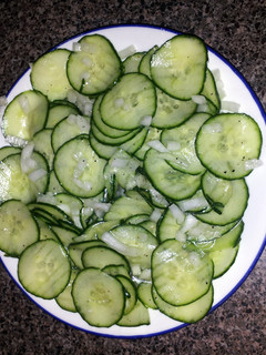 A picture of Cucumber Salad.