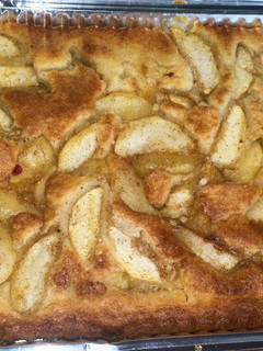 A picture of Easy peach cobbler 🍑.