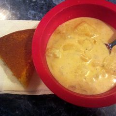 A picture of Tracy's Potato Soup.