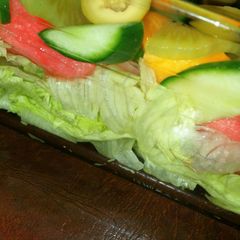 A picture of Fruit explosion salad.