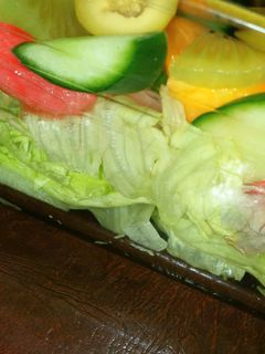 A picture of Fruit explosion salad.