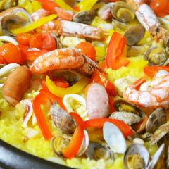 A picture of Easy Paella on an Electric Griddle.