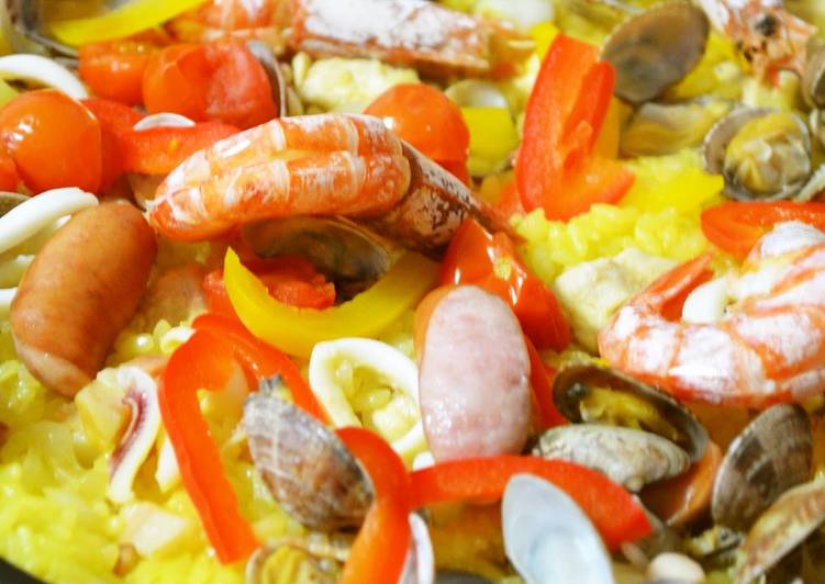 Simple Way to Make Favorite Easy Paella on an Electric Griddle