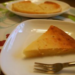 A picture of No-bake Tofu Cheesecake - 1/4 the Calories of Regular Cheesecake!.