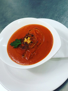 Una foto de Sopa de tomate