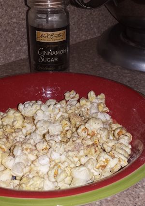 A picture of Cinnamon and Sugar Popcorn.