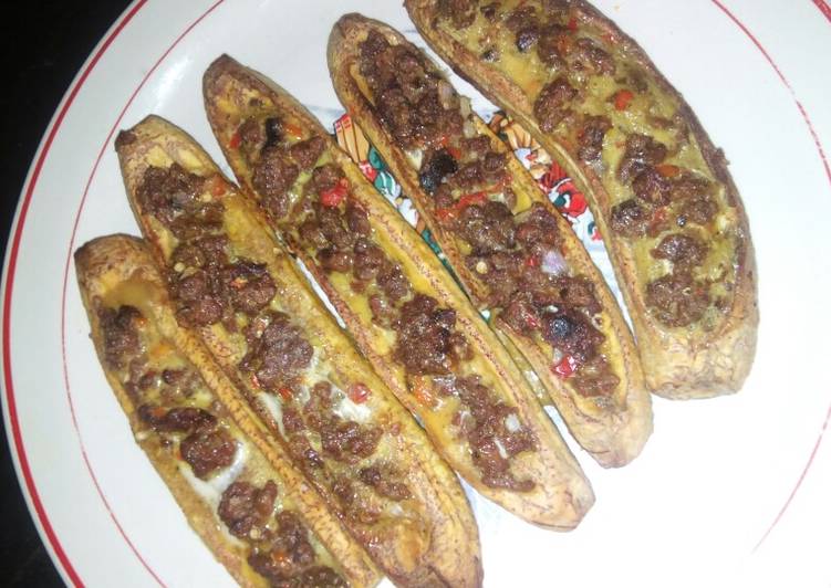 Easy Meal Ideas of Stuffed plantain