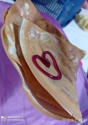 Foto resep Leker krispi (crepes rumahan)
