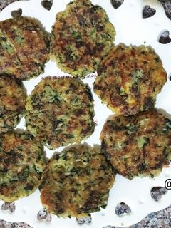 Une photo de Galette aux épinards et riz
