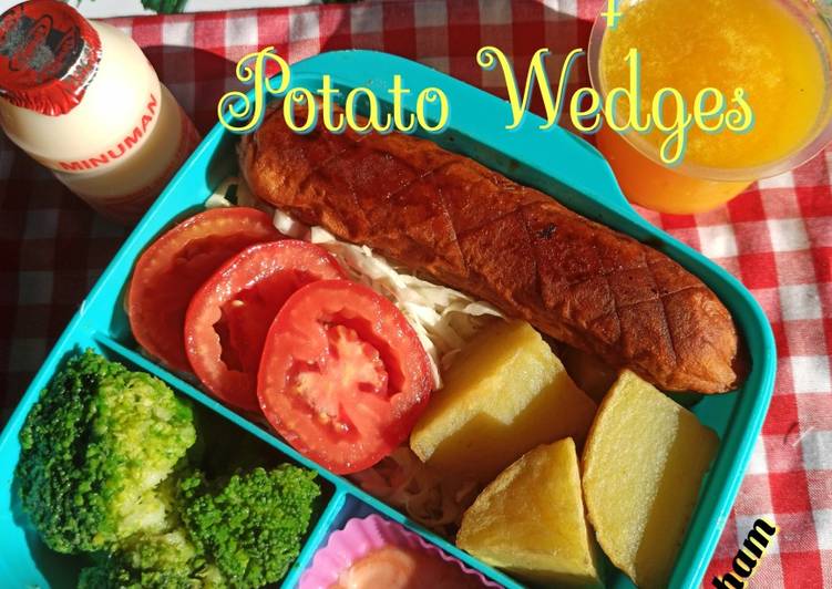 Resep Sossis Barbeque Potato Wedges Anti Gagal
