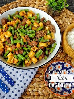 Foto resep Ca Buncis Tahu Daging Sapi