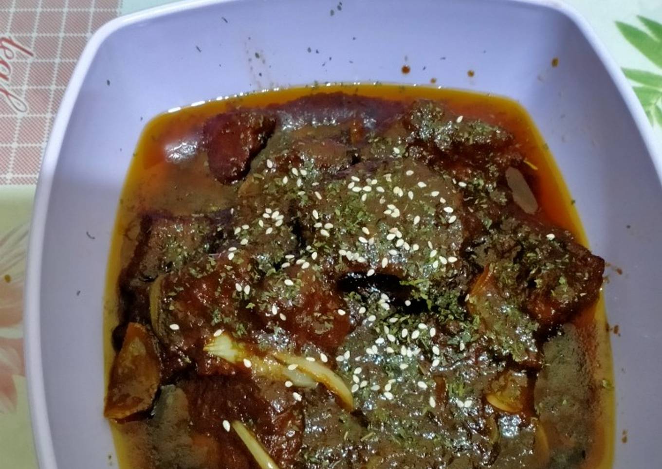 Bistik daging sapi empuk endolita ������������