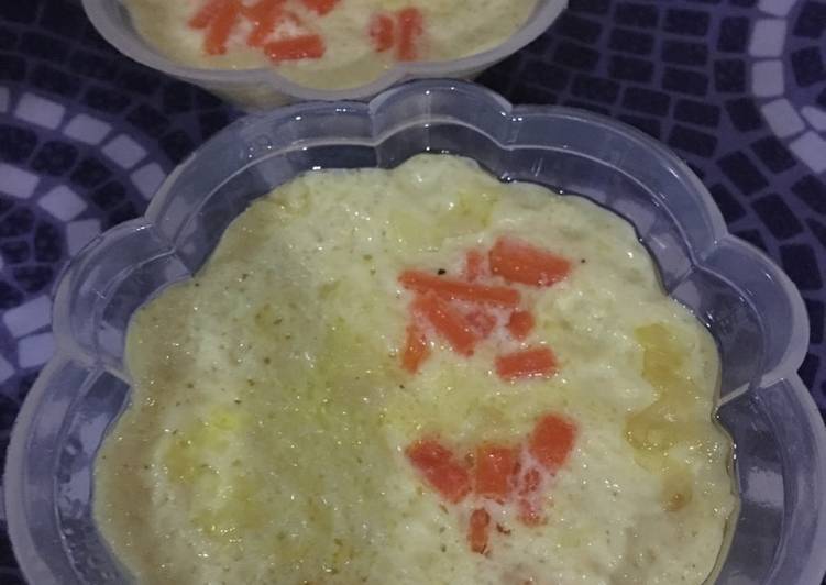 Bumbu Membuat Chawan Mushi Wortel, Bisa Manjain Lidah