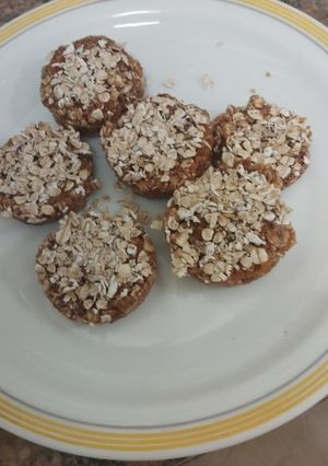 Foto principal de Galletas de calabaza y naranja al microondas