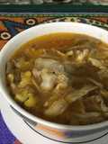 Caldo de hongos silvestres (Solo en temporada de lluvias)