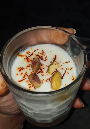 صورة لوصفة مهلبية الزعفران