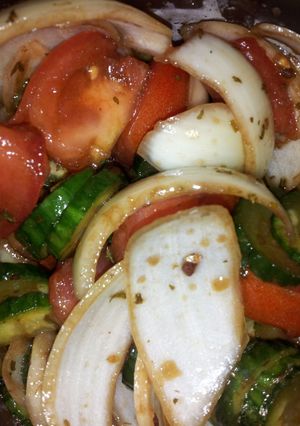 A picture of Balsalmic Veggies.