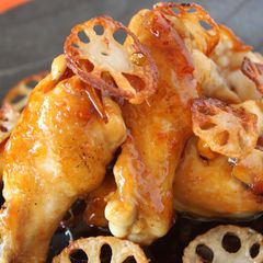 A picture of Sweet, Salty and Delicious! Stir-Fried Marmalade Chicken Drumettes.