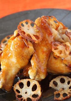 A picture of Sweet, Salty and Delicious! Stir-Fried Marmalade Chicken Drumettes.