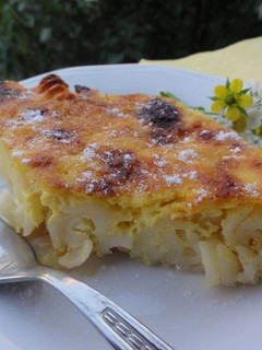 Una foto de Macarrones dulces al horno
