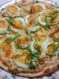 Shiso and Sweet Onion Pizza
