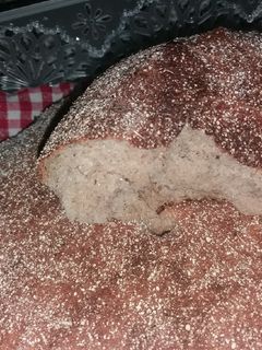صورة لوصفة خبز شعير بالخميرة بلدية على طريقت لوليدة ديالي 😙