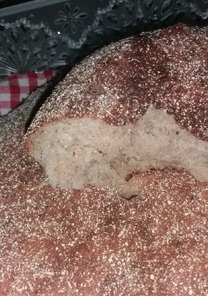 صورة لوصفة خبز شعير بالخميرة بلدية على طريقت لوليدة ديالي 😙