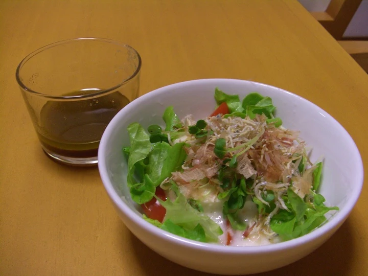 Easy Ways Prepare|Recipe} Healthy Thick and Silky Tofu Salad the Delicious