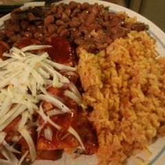 A picture of Enchiladas Rojas (Red Enchiladas).