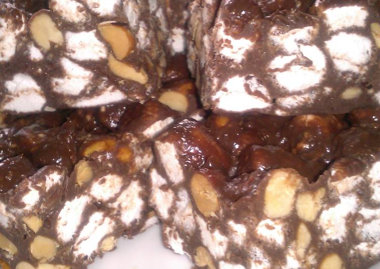 Recipe of Any-night-of-the-week &#34; Rocky Road Fudge &#34;