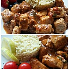 A picture of Sig's Friend, Butter Chicken and/or Vegetarian Recipe from Delhi.