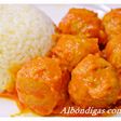 Albóndigas con tomate. (Thermomix)