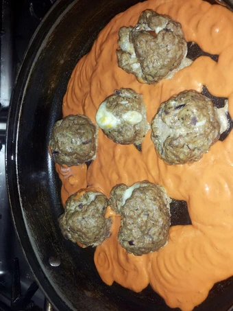 Easy Steps to Prepare Recipes Mozzarella + Tomato Meatballs the Awesome  Appealing.