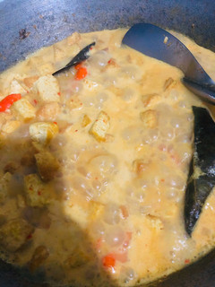 Foto resep Sayur Tahu Kuning Santan