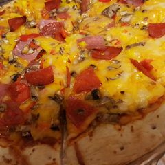 Homemade Pizza A picture of Homemade Pizza.