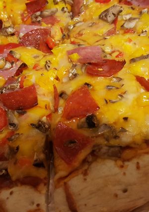 A picture of Homemade Pizza.